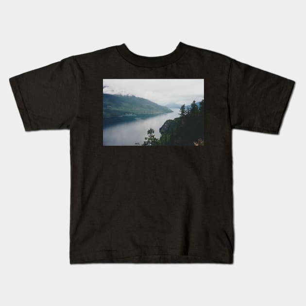 How placid is this lake? Kids T-Shirt by HFGJewels